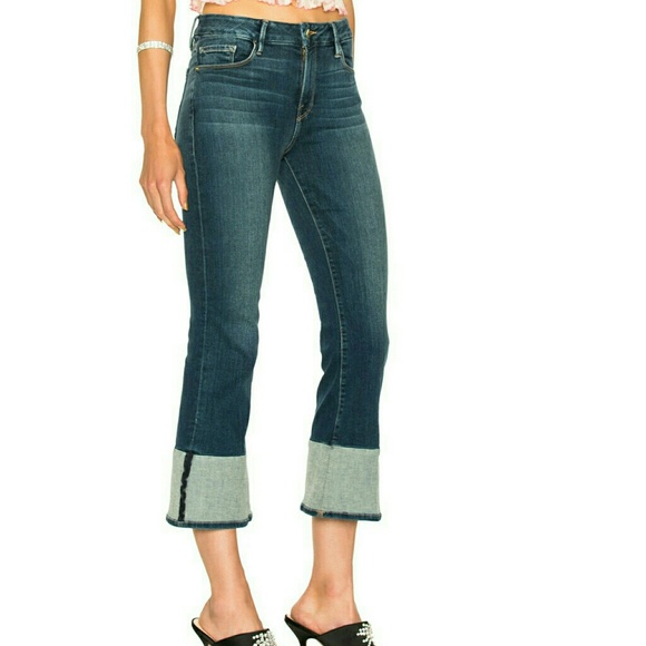 Frame Denim Denim - Frame Denim Le Crop Mini boot High rise waist